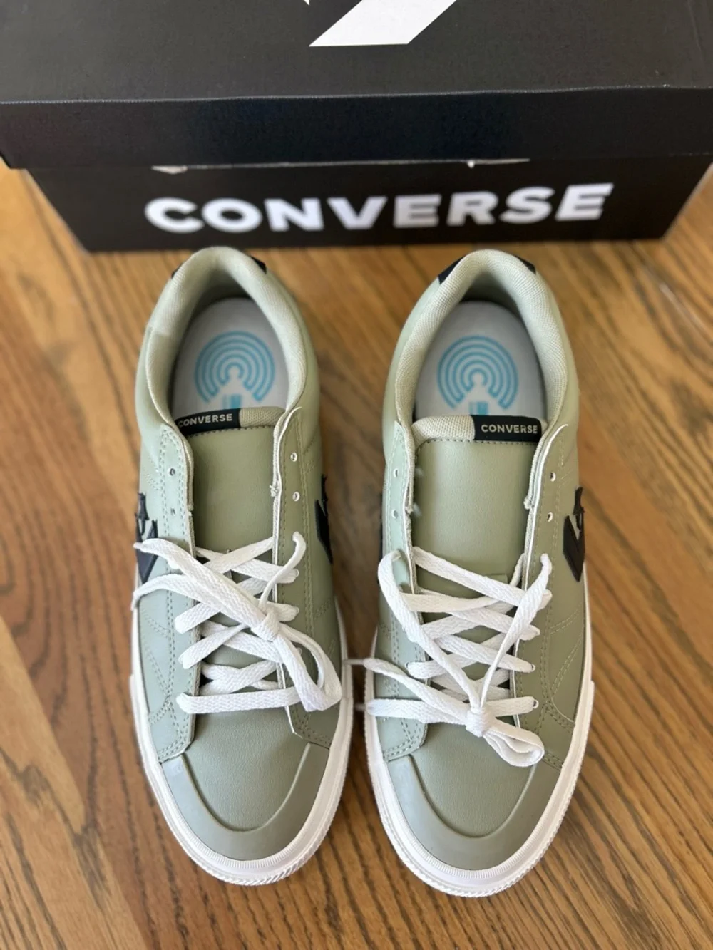 Converse Men’s Sport Casual OX, Light Field Surplus / Black, Size 11 - Picture 3 of 8